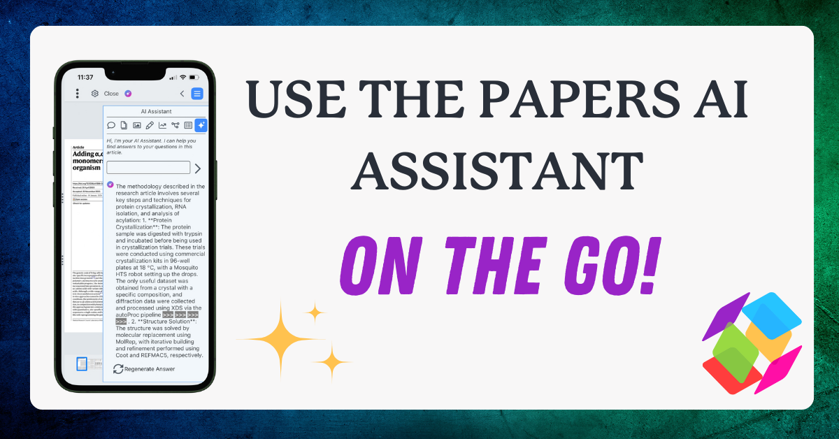 Use the Papers AI Assistant on the Go!